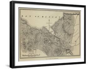 Plan of Bilbao and Somorrostro-John Dower-Framed Giclee Print