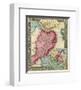 Plan of Boston, c.1860-Samuel Augustus Mitchell-Framed Art Print