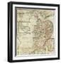 Plan of Boston Comprising a Part of Charlestown and Cambridge, c.1846-George G^ Smith-Framed Art Print