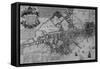 Plan of Boston, New England, 1739-null-Framed Stretched Canvas