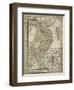 Plan of Boston-Mitchell-Framed Art Print