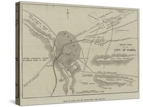 Plan of Cabul and its Approaches-null-Stretched Canvas