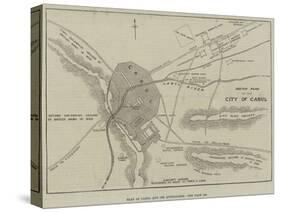 Plan of Cabul and its Approaches-null-Stretched Canvas