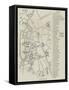 Plan of Cambridge-null-Framed Stretched Canvas