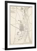 Plan of Cawnpore 1857, from 'Cassell's Illustrated History of England'-English School-Framed Giclee Print