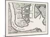 Plan of Charleston, South Carolina. from Popple's Atlas.Usa, 1870S-null-Mounted Giclee Print