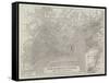 Plan of Constantinople and its Suburbs-John Dower-Framed Stretched Canvas