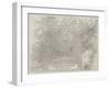 Plan of Constantinople and its Suburbs-John Dower-Framed Giclee Print