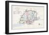 Plan of Delhi, India, 1857-1858-Guyoy & Wood-Framed Giclee Print