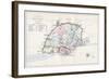 Plan of Delhi, India, 1857-1858-Guyoy & Wood-Framed Giclee Print