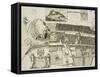 Plan of Edinburgh, Pub. by John Smith-Andrew Johnston-Framed Stretched Canvas