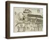 Plan of Edinburgh, Pub. by John Smith-Andrew Johnston-Framed Giclee Print