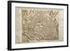 Plan of Ferrara, 1598-null-Framed Giclee Print