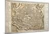 Plan of Ferrara, 1598-null-Mounted Giclee Print