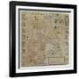 Plan of Leeds, Surveyed by John Cossins, C.1730-null-Framed Giclee Print