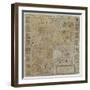 Plan of Leeds, Surveyed by John Cossins, C.1730-null-Framed Giclee Print