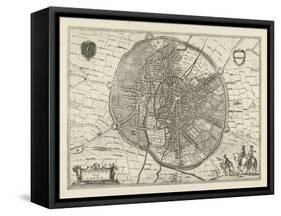 Plan of Leuven, 1581-Jan Luyken-Framed Stretched Canvas