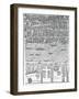 Plan of London, C.1560-70-Ralph Agas-Framed Giclee Print