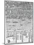 Plan of London, C.1560-70-Ralph Agas-Mounted Giclee Print