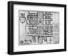 Plan of Lord Harley's Estate, London, 1907-null-Framed Giclee Print