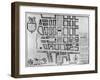 Plan of Lord Harley's Estate, London, 1907-null-Framed Giclee Print