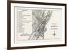 Plan of Montreal, Canada, 1870S-null-Framed Premium Giclee Print