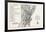 Plan of Montreal, Canada, 1870S-null-Framed Premium Giclee Print