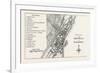 Plan of Montreal, Canada, 1870S-null-Framed Giclee Print