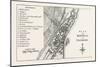 Plan of Montreal, Canada, 1870S-null-Mounted Premium Giclee Print