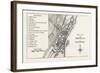 Plan of Montreal, Canada, 1870S-null-Framed Giclee Print