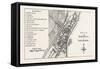 Plan of Montreal, Canada, 1870S-null-Framed Stretched Canvas