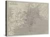 Plan of Naples-John Dower-Stretched Canvas