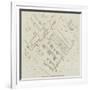 Plan of New Farm Buildings at Shirburn, Oxon-null-Framed Giclee Print