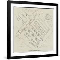 Plan of New Farm Buildings at Shirburn, Oxon-null-Framed Giclee Print