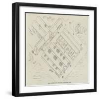 Plan of New Farm Buildings at Shirburn, Oxon-null-Framed Giclee Print