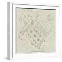 Plan of New Farm Buildings at Shirburn, Oxon-null-Framed Giclee Print