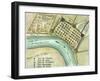 Plan Of New Orleans, 1798-null-Framed Giclee Print