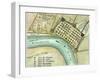 Plan Of New Orleans, 1798-null-Framed Giclee Print