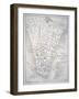 Plan of New York in 1729 (Litho)-English-Framed Giclee Print