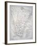 Plan of New York in 1729 (Litho)-English-Framed Giclee Print