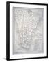 Plan of New York in 1729 (Litho)-English-Framed Giclee Print