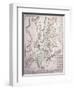 Plan of New York Island with Part of Long Island-William Faden-Framed Giclee Print