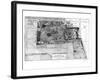 Plan of Parc Monceau in Paris Belonging to the Duke of Chartres 1785-Louis Carrogis Carmontelle-Framed Giclee Print