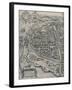 Plan of Paris, c1630 (1915)-Unknown-Framed Giclee Print