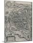 Plan of Paris, c1630 (1915)-Unknown-Mounted Giclee Print