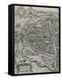 Plan of Paris, c1630 (1915)-Unknown-Framed Stretched Canvas