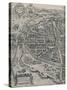 Plan of Paris, c1630 (1915)-Unknown-Stretched Canvas