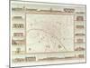 Plan of Paris Indicating Civil Hospitals and Homes, 1818, Published in 1820-Etienne Jules Thierry-Mounted Giclee Print