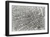 Plan of Paris, Known as the Plan de Turgot, Engraved by Claude Lucas, 1734-39-Louis Bretez-Framed Giclee Print