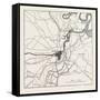 Plan of Petersburg-null-Framed Stretched Canvas